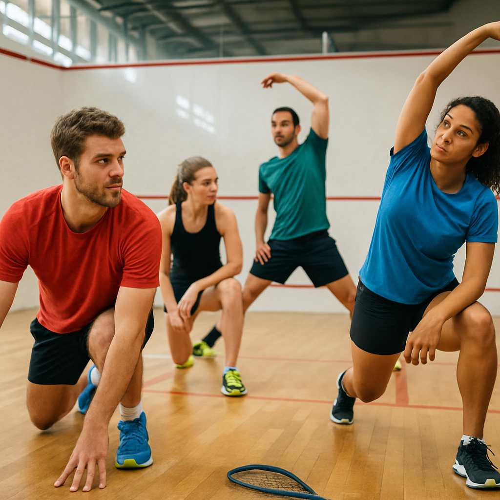 Variantes del squash: dobles, hardball y squash de vidrio