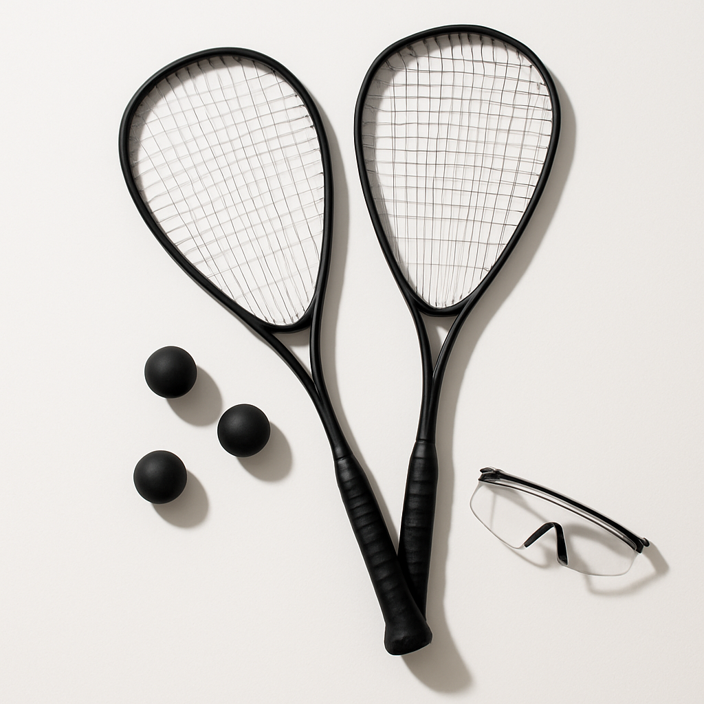 Equipamiento de squash